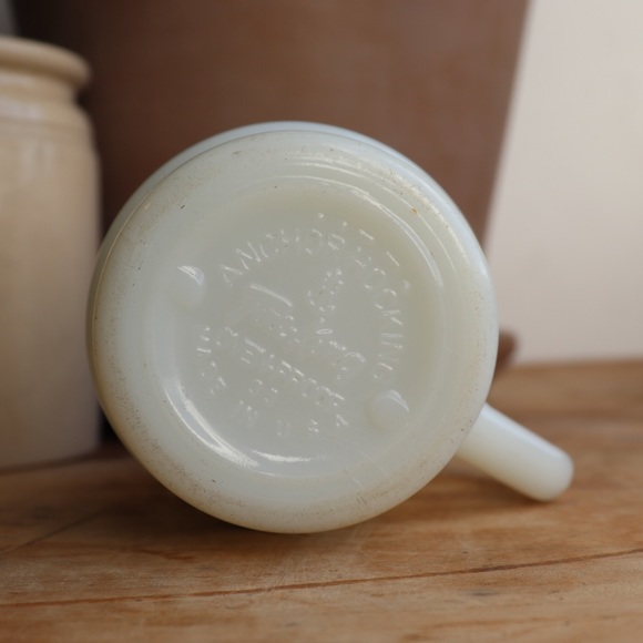 Vintage Fire King the CB'er Trucker Slang Milk Glass Coffee Mug - Picture 3 of 8